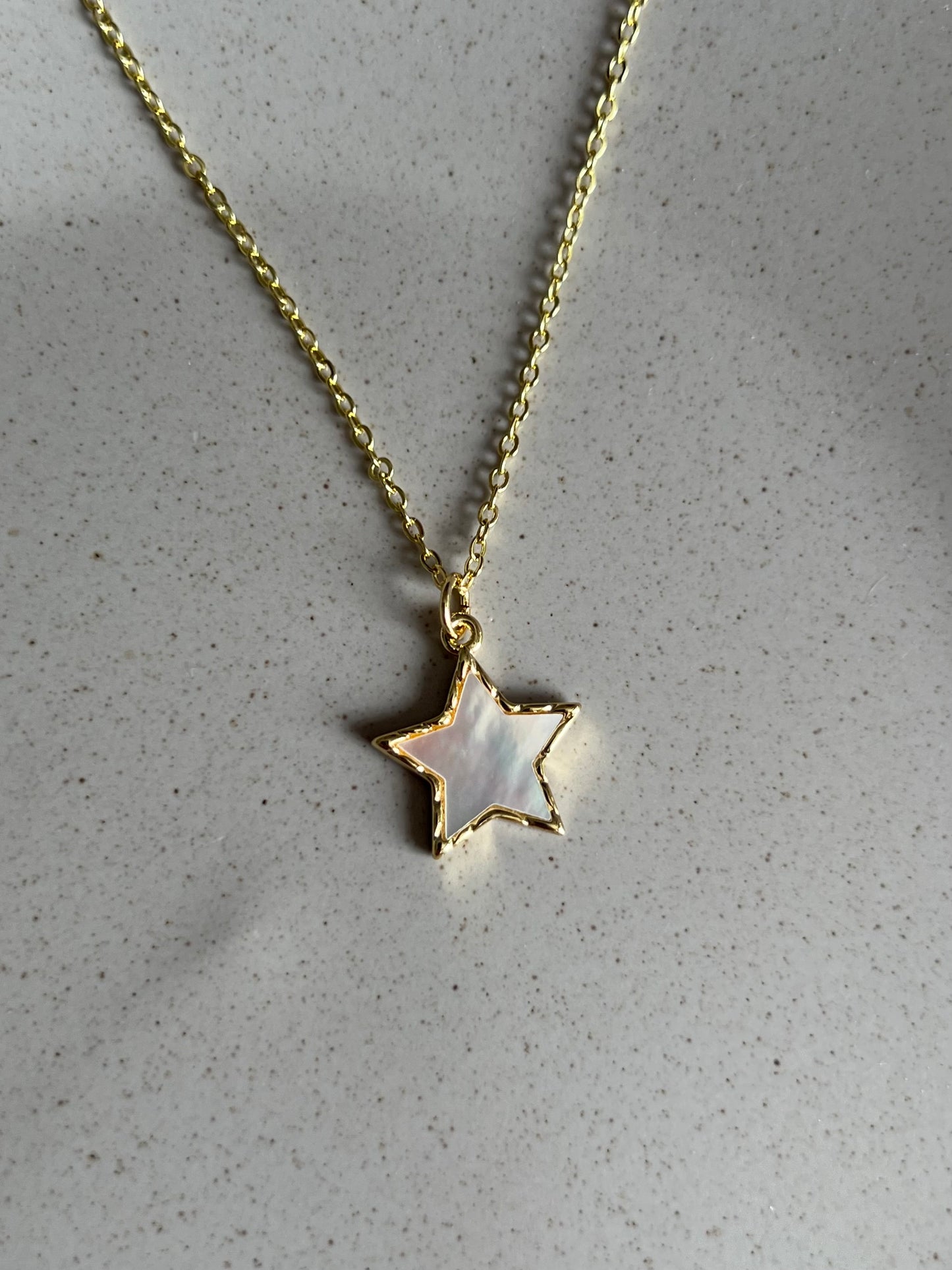 Collar estrella Nácar