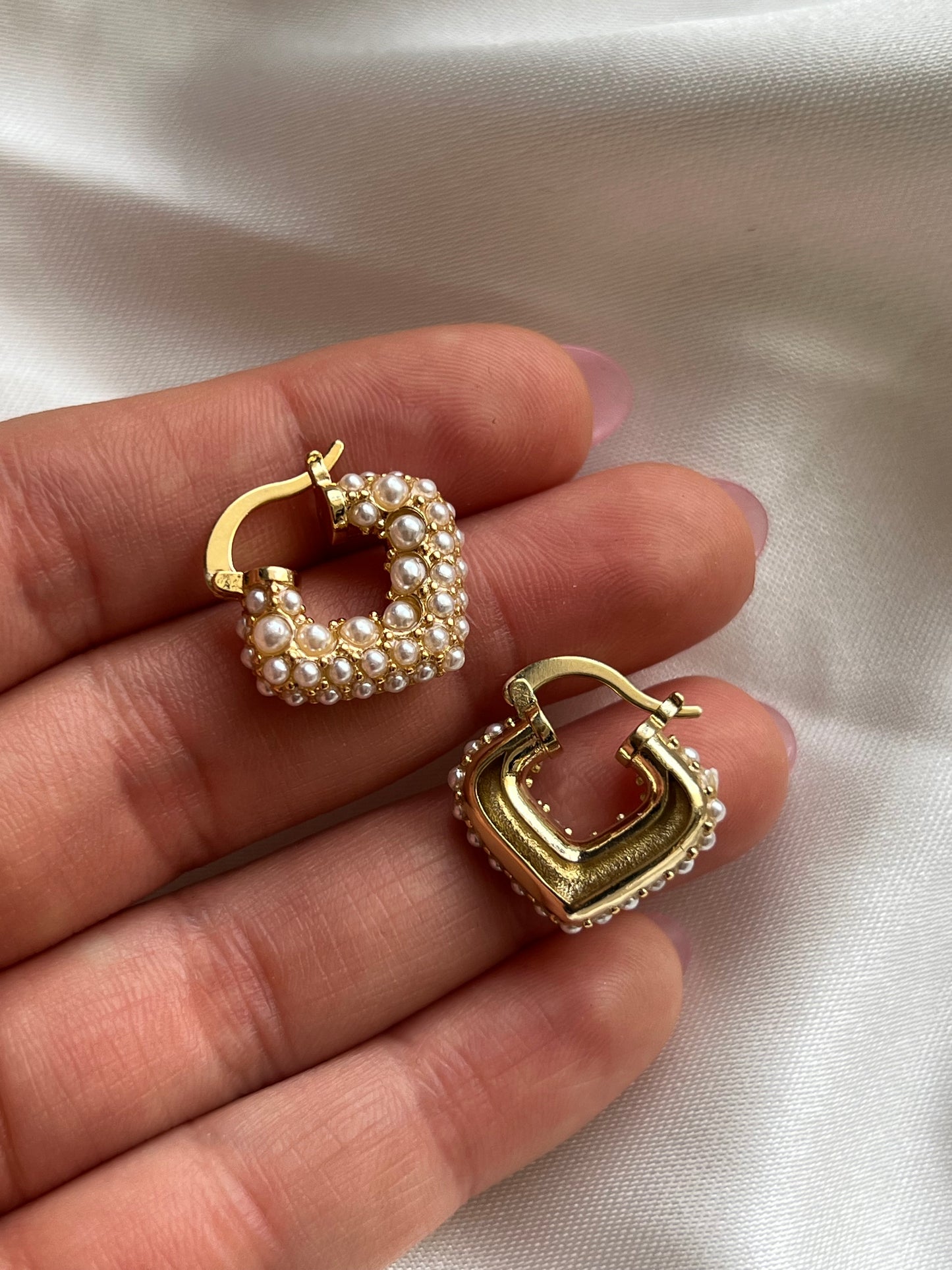 Argollas Rocío Perlas