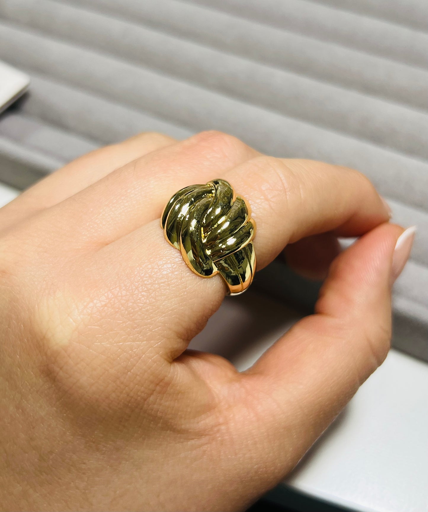 Anillo ajustable Nudo