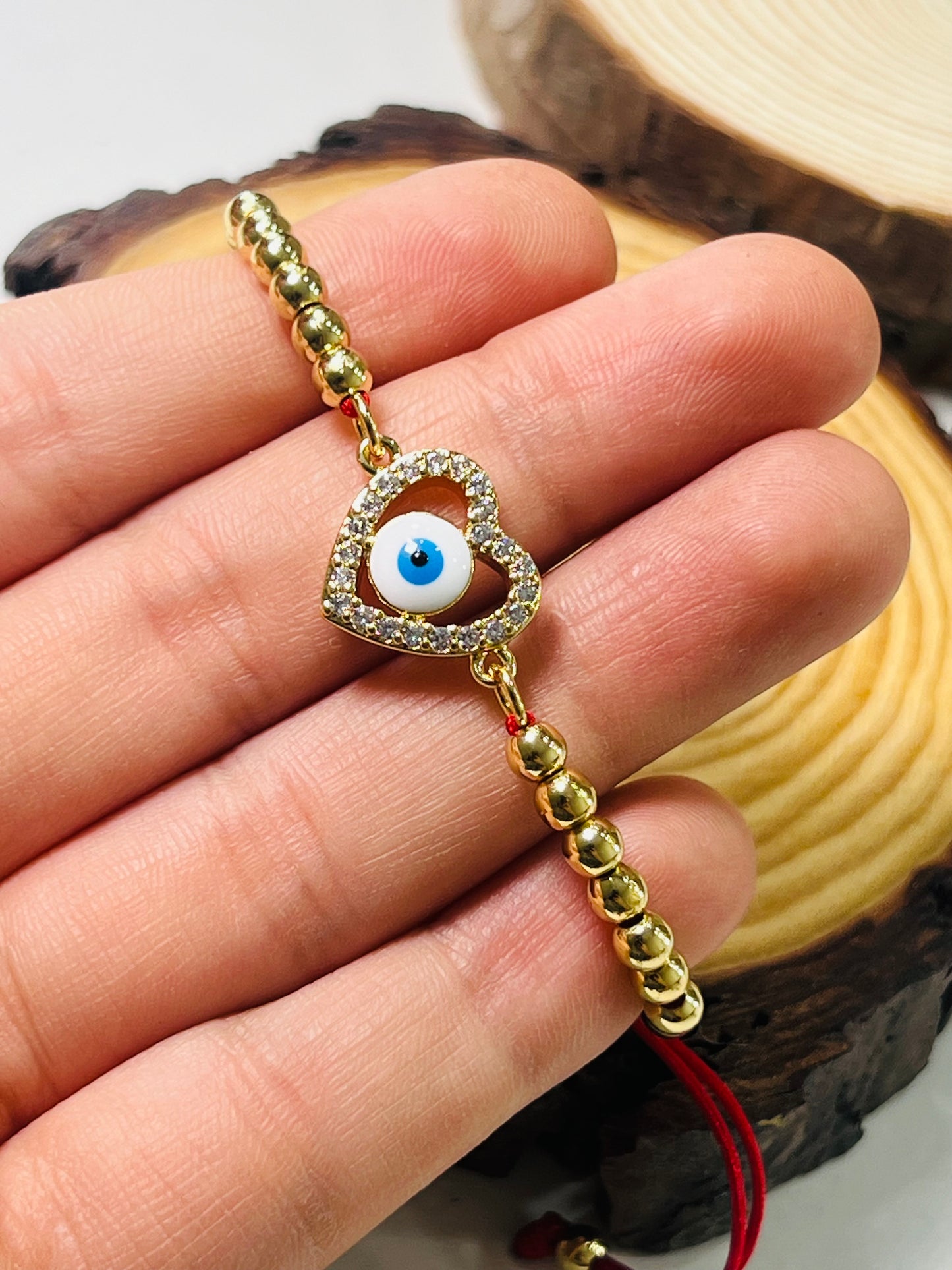 Pulsera ajustable Roja