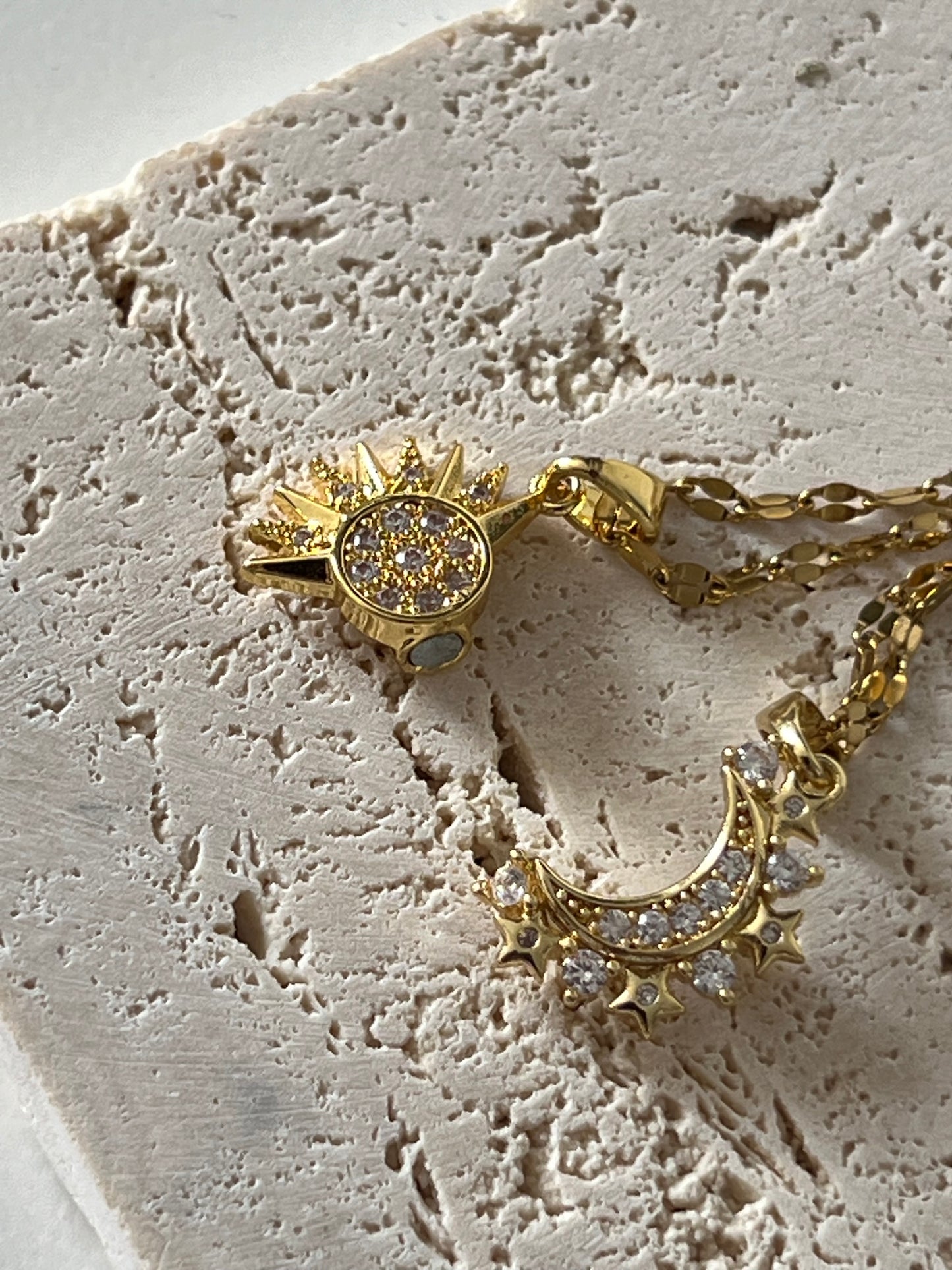Set Luna y sol 2 collares