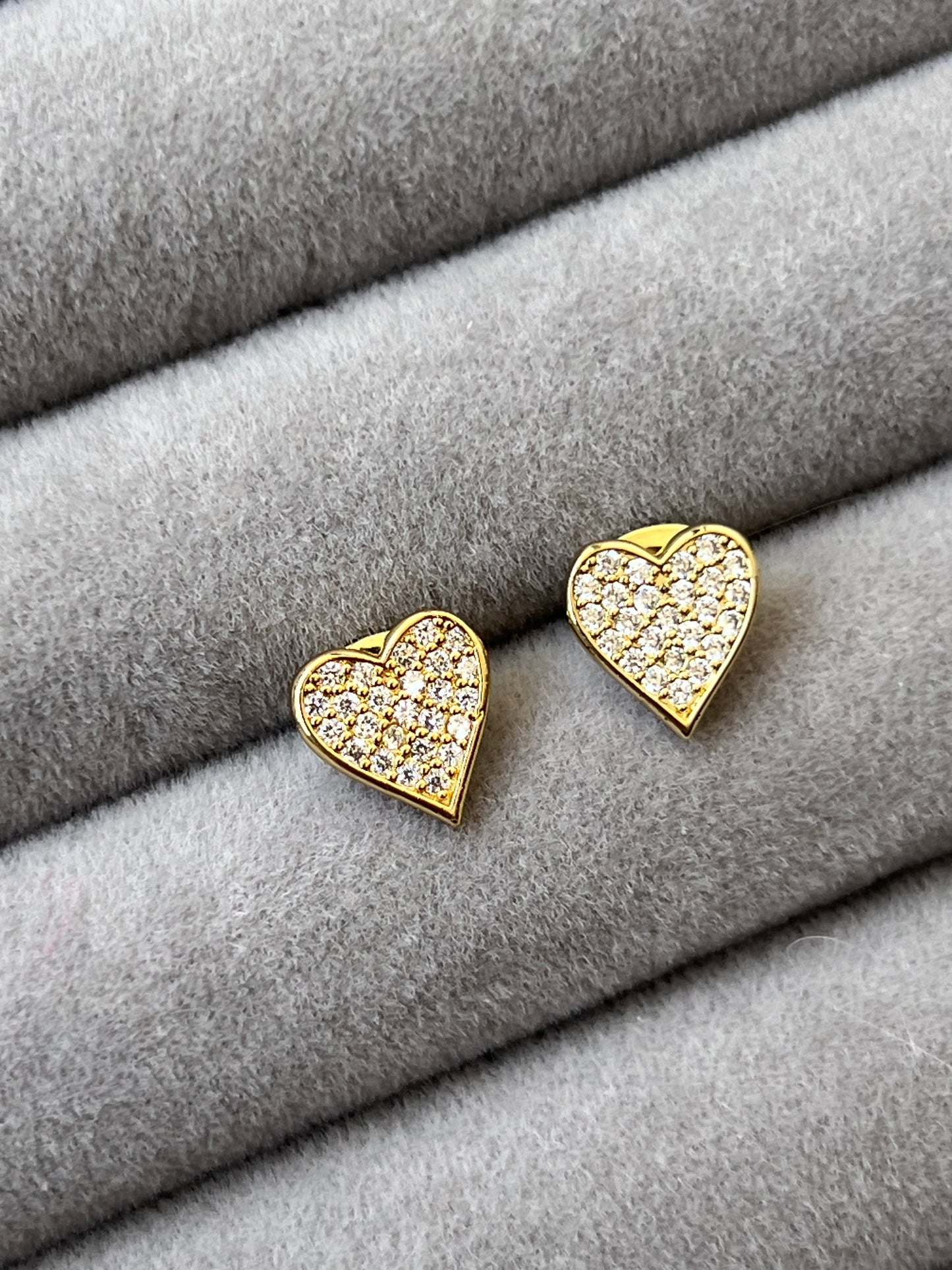 Aros corazón circones