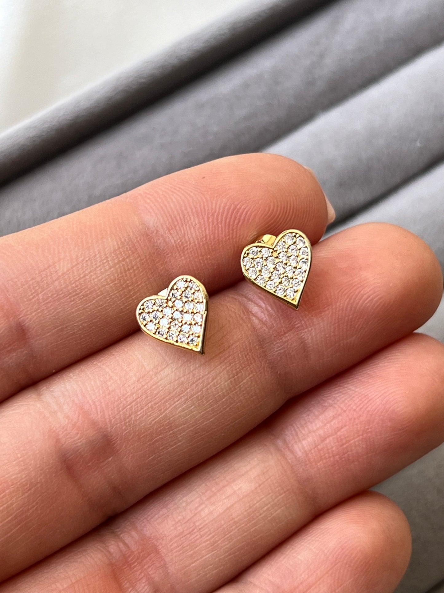 Aros corazón circones