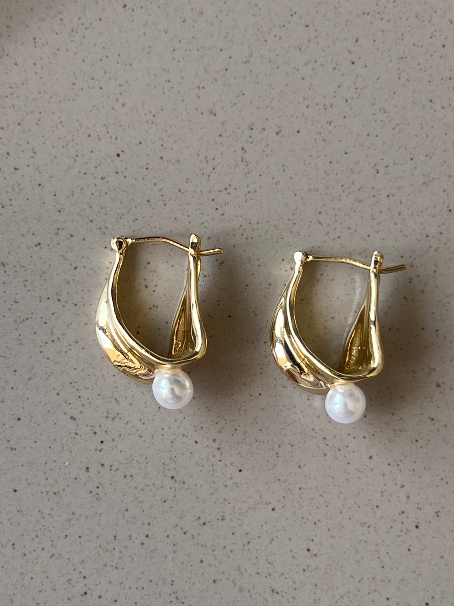 Argollas Pearl mini 2