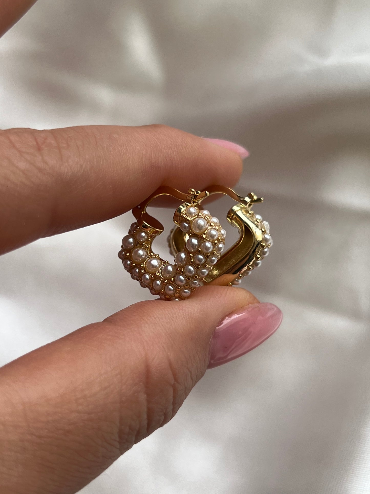 Argollas Rocío Perlas