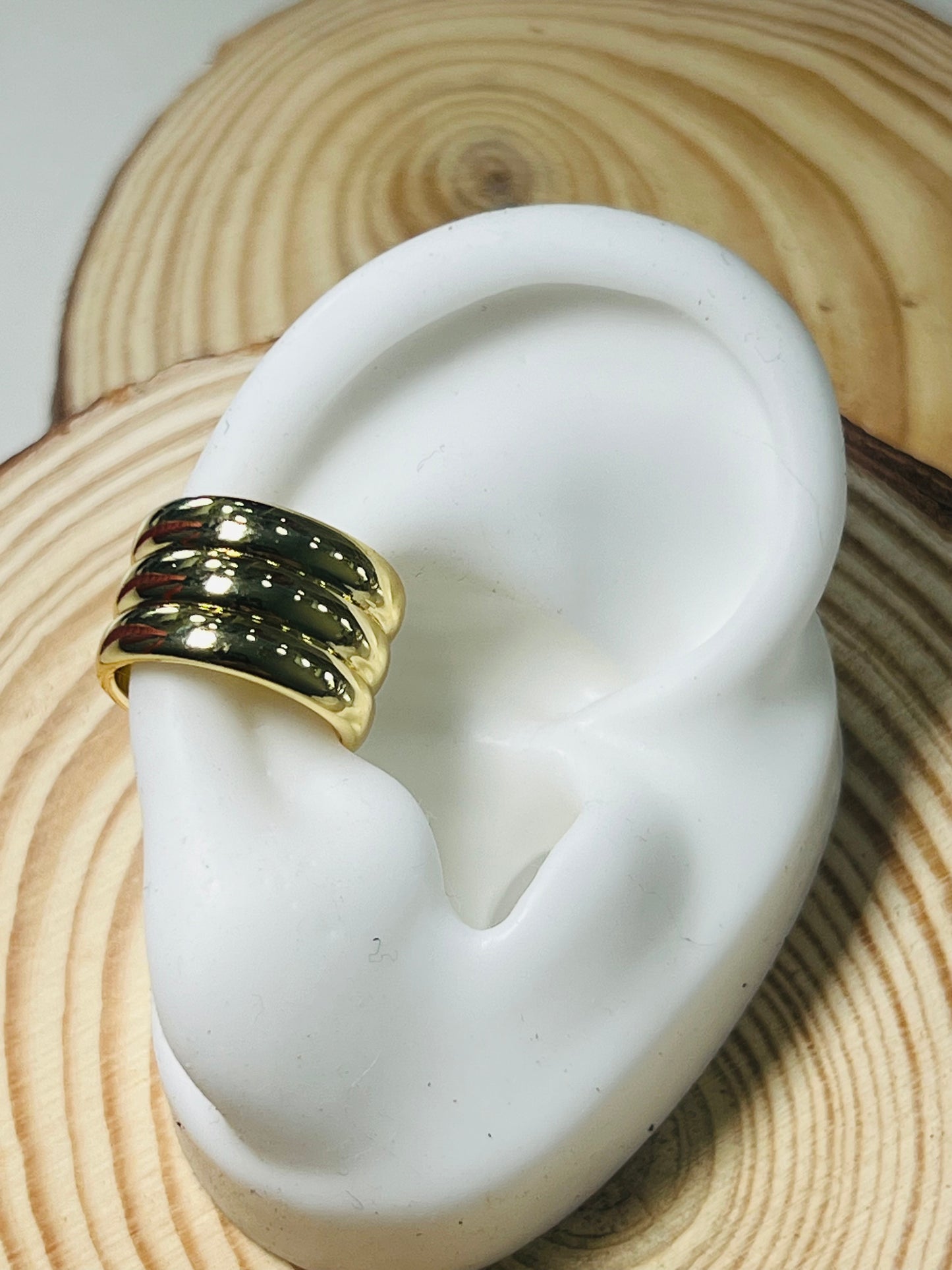 Earcuff triple liso
