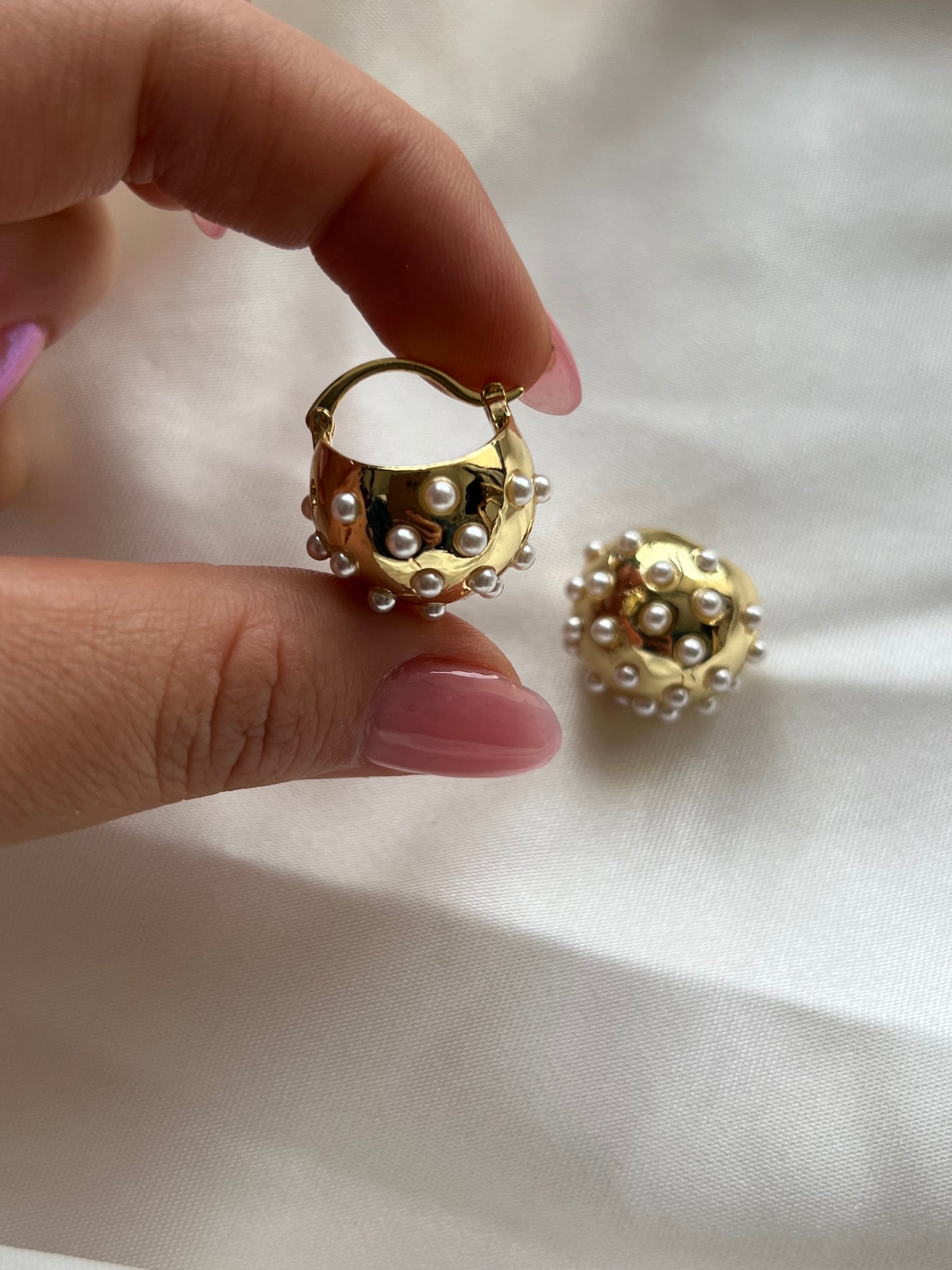Argollas Jericó Perlas