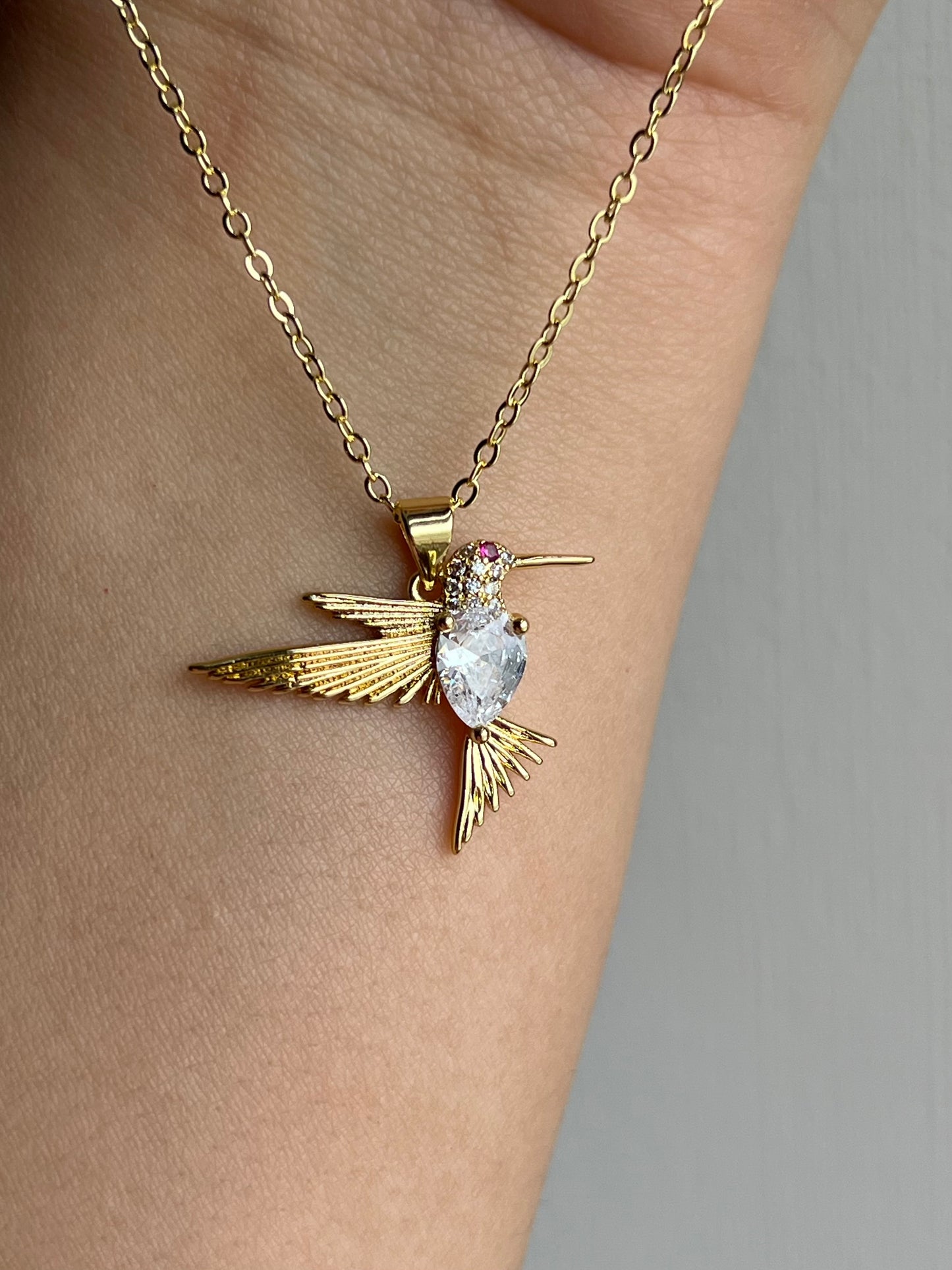 Collar colibrí