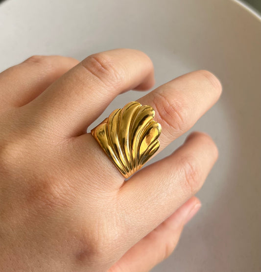 Anillo ajustable Almeja
