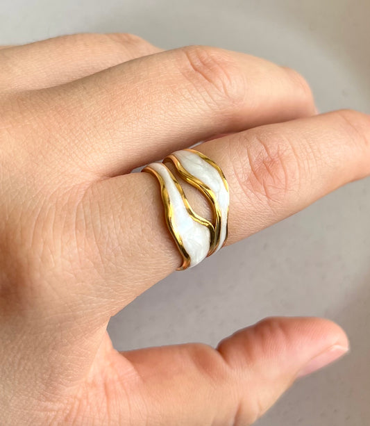 Anillo ajustable doble